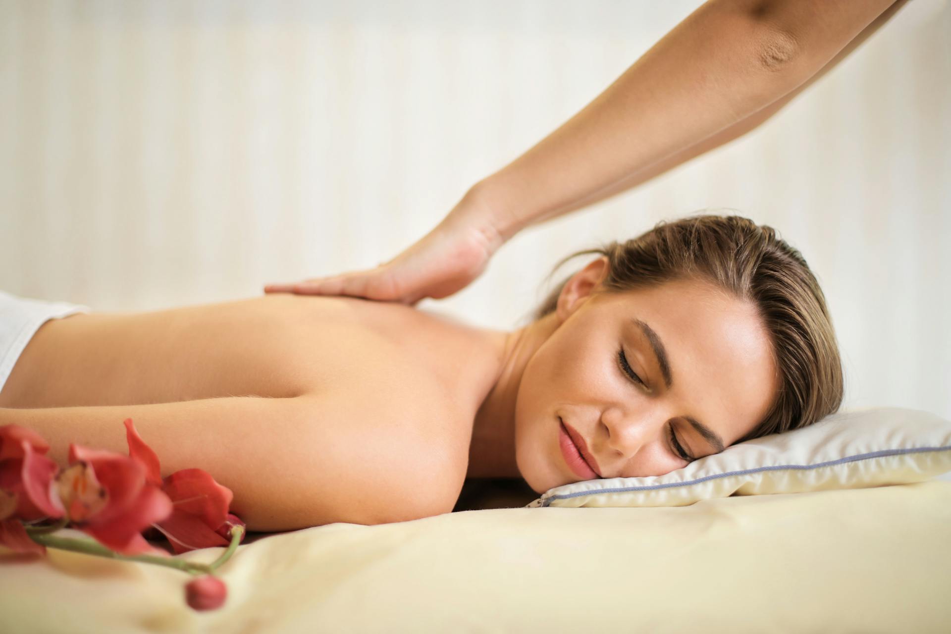 Therapy relaxation in wellness space