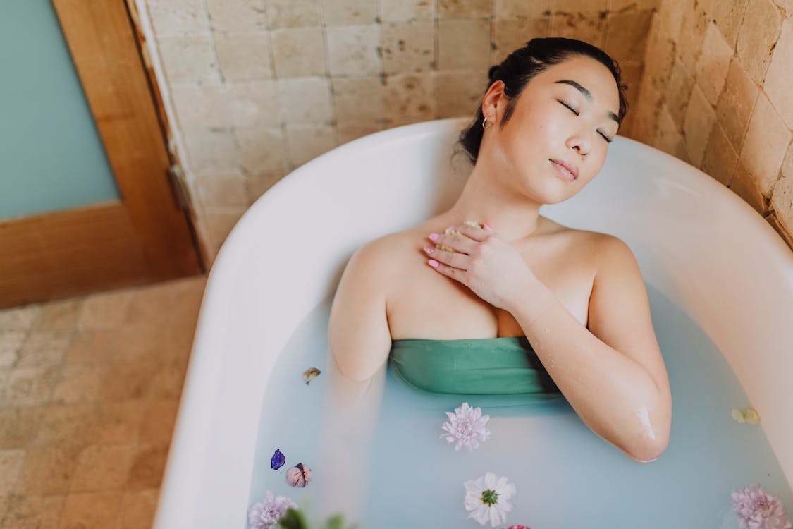 Skincare and wellness treatment routine