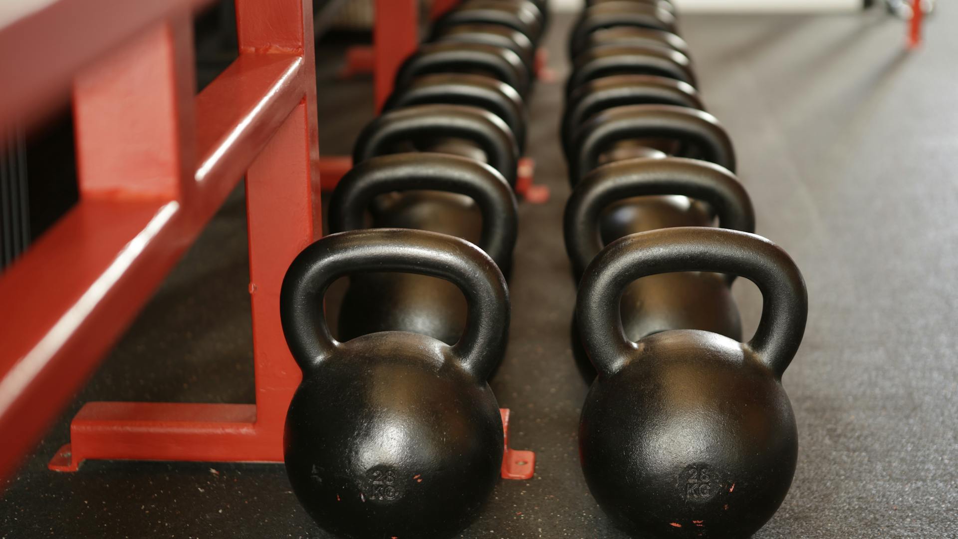 Home fitness and wellness equipment setup