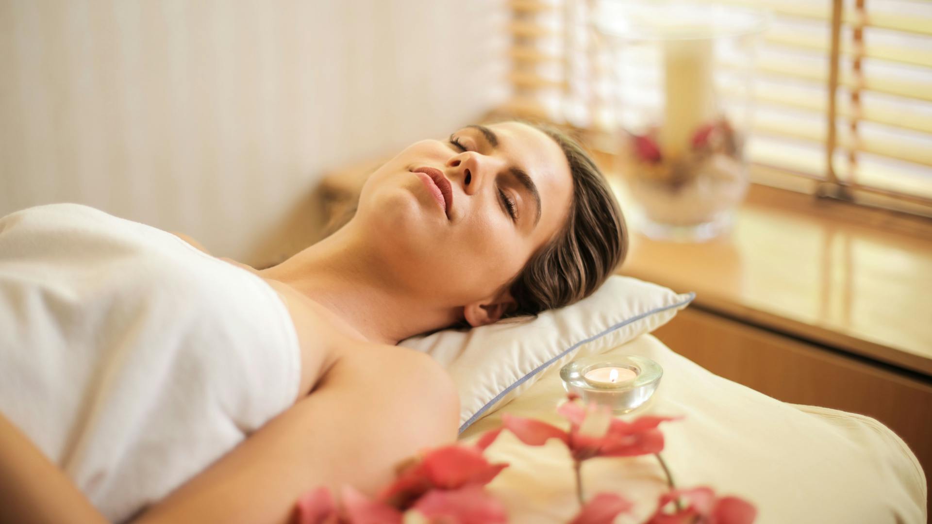 Professional wellness center treatment room